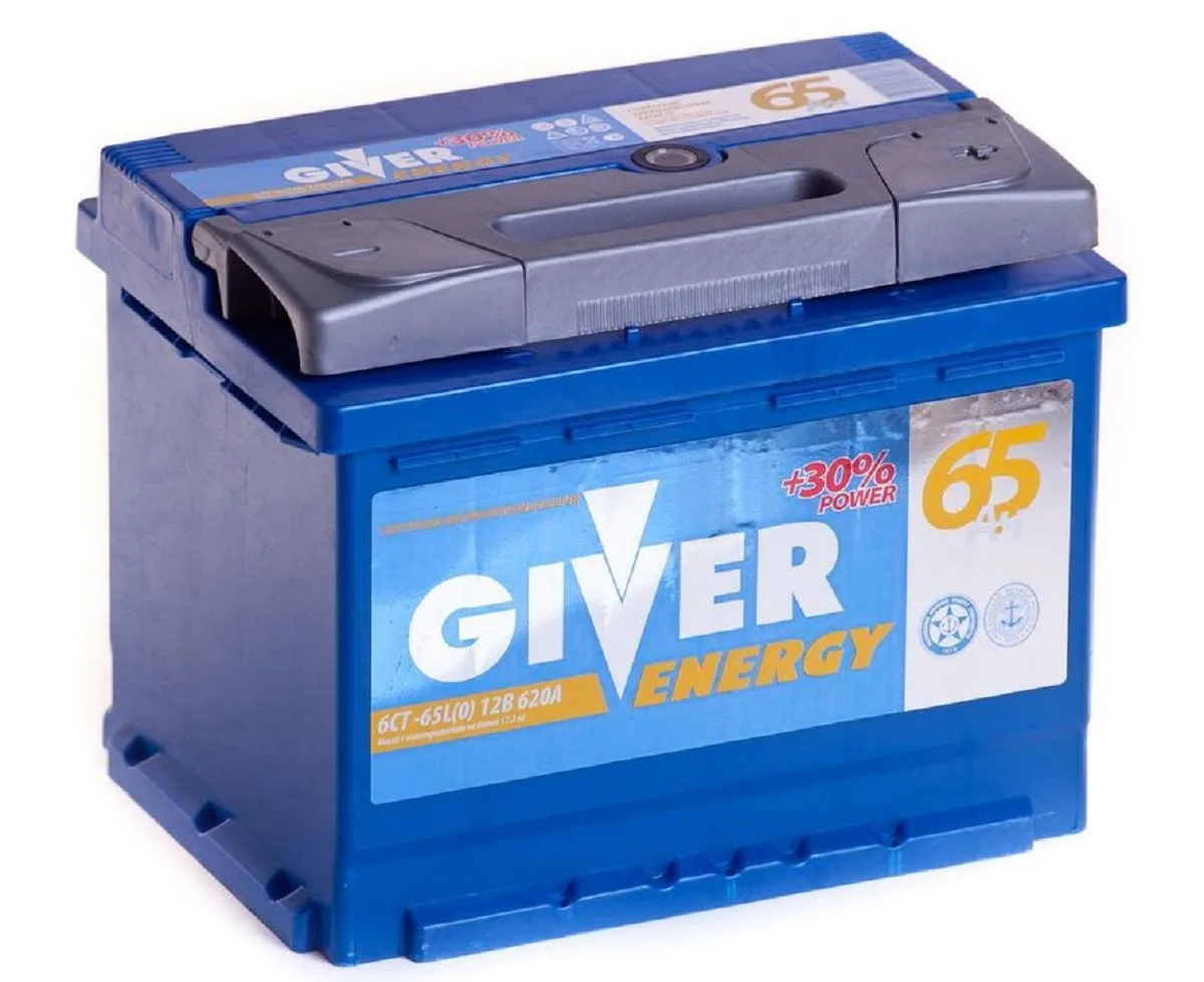 аккумулятор GIVER ENERGY 6СТ - 65.0