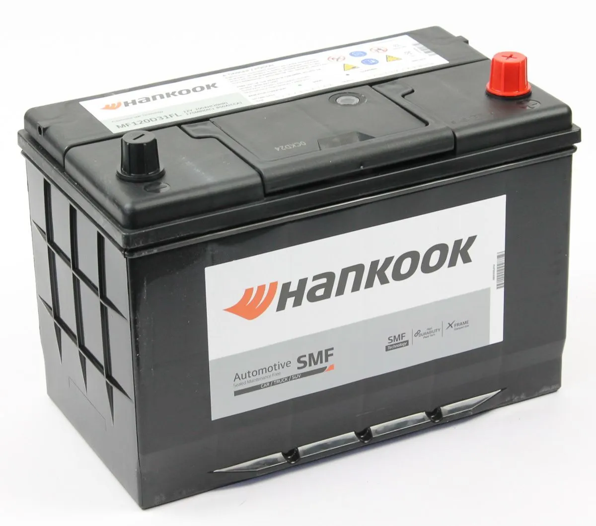 аккумулятор HANKOOK 6СТ-100.0 (MF120D31FL) бортик