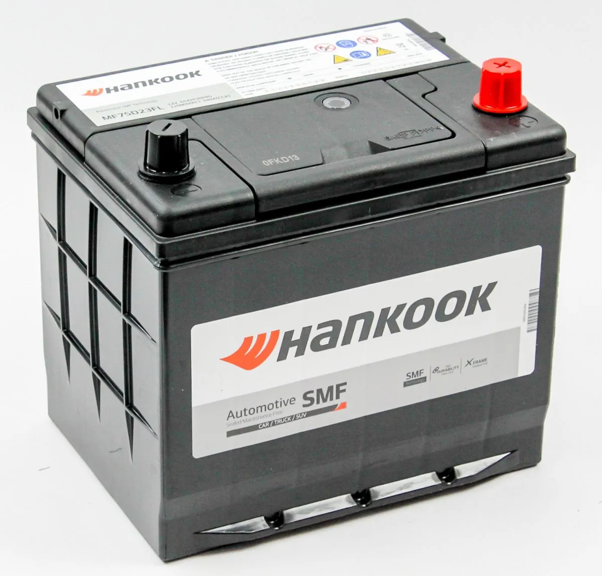 аккумулятор HANKOOK 6СТ-65.0 (75D23L) бортик