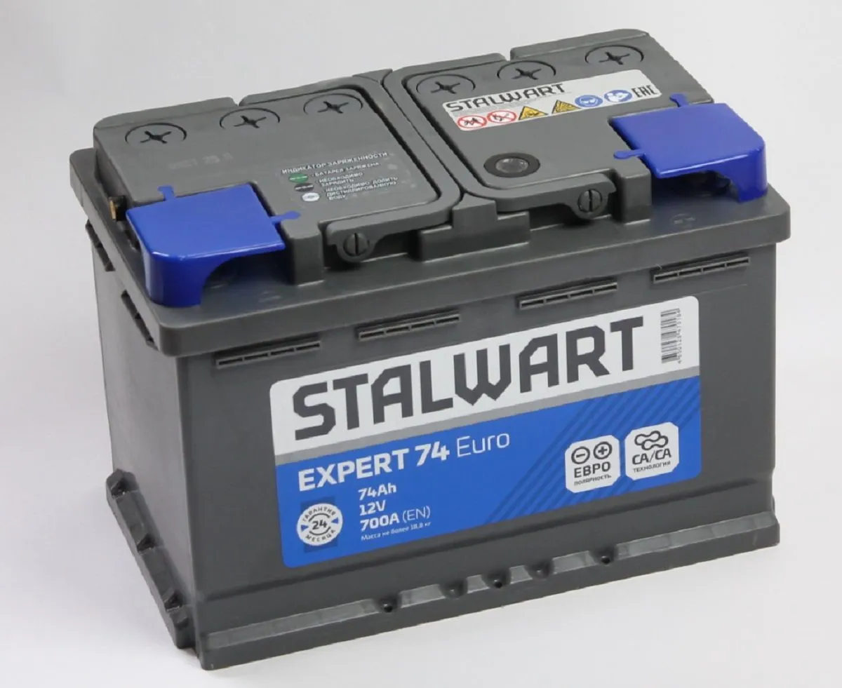 аккумулятор STALWART Expert 6СТ-74.0