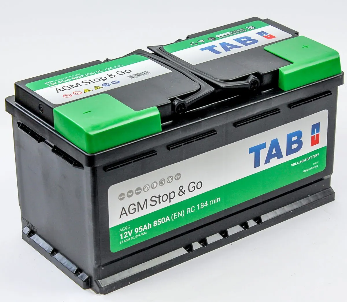 аккумулятор TAB AGM Stop&Go 6СТ-95.0