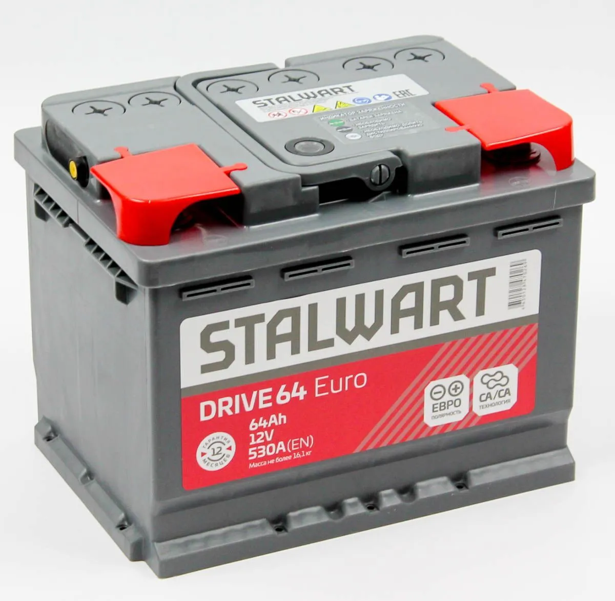 аккумулятор STALWART Drive 6СТ-64.0