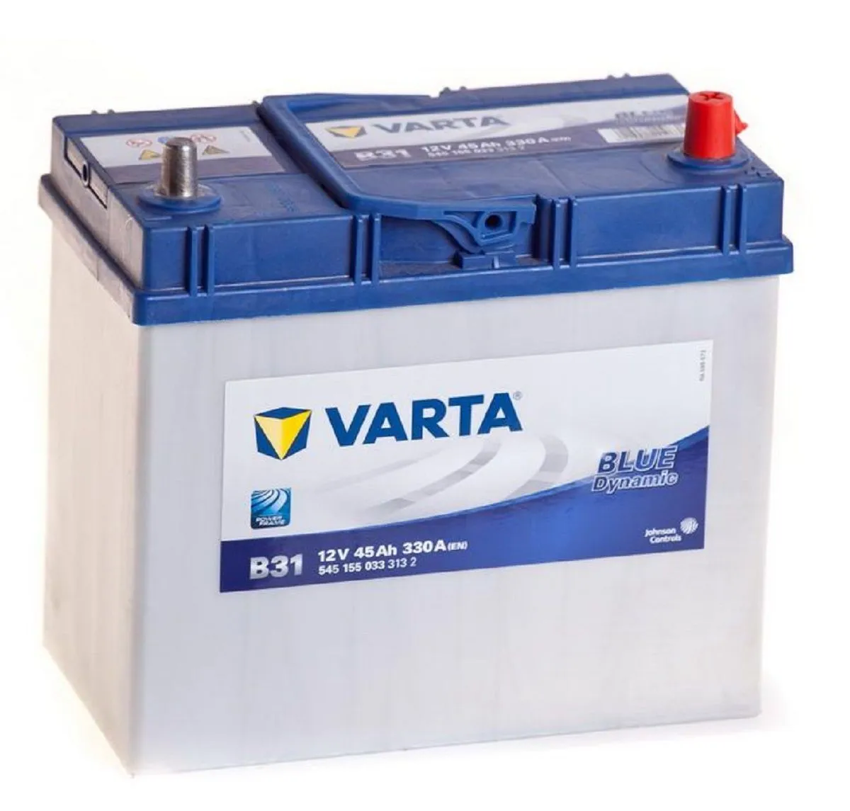 аккумулятор VARTA Blue Dynamic 6СТ-45.0  (545 155 033) яп.ст/тонк. кл.