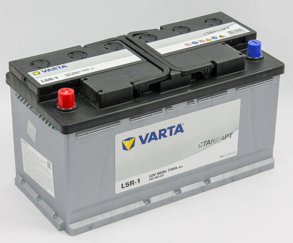 аккумулятор VARTA Стандарт 6СТ-90.1 (590 300 073)